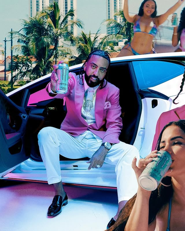 BIG WAVES ONLY 🌊! Proud to announce that I’m the newest ambassador for the Monster Energy Ultra brand ! Unveiling my favorite new flavor: Vice Guava! The newest addition to the Ultra lineup—zero sugar, maximum energy! @monsterenergy #monsterultra MONTANA! by @frenchmontana