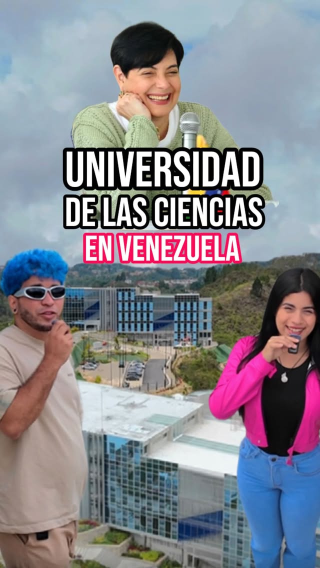 Universidad nacional de las ciencias "Dr Humberto Fernández Moran"Es la universidad del futuro, esta es una gran oportunidad y no puedes dejar pasarla 😍 @unicienciasvzla by @elchamodelpeloazul