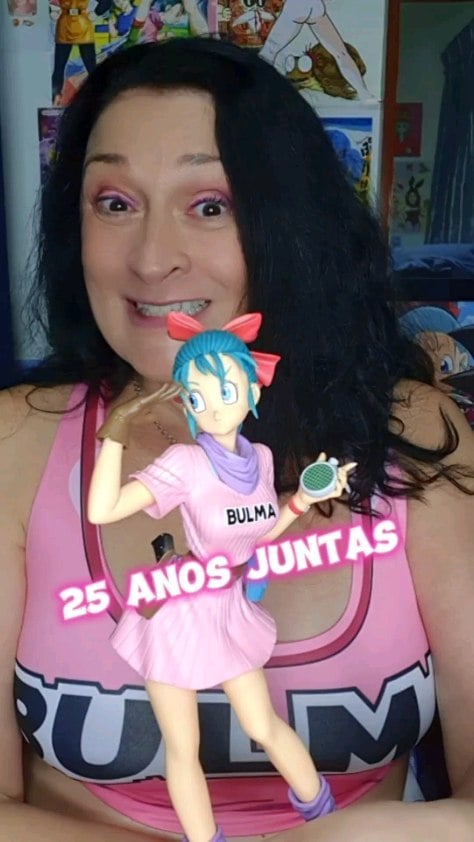 25 anos: eu e ela 💙💙Você tem mais de 25 anos? by @taniagaidarji
