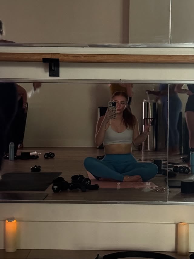 update : i started heated pilates and instantly fell in love by @paytontheginger