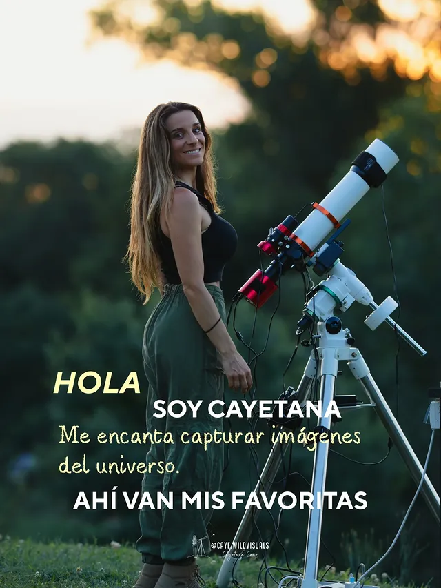 🪐Pequeño recordatorio de que somos parte de algo mucho más grande. ✨ Desliza para viajar por el cosmos a través de mis imágenes favoritas. En cada imagen encontrarás un dato fascinante. Este carrusel también me sirve para recordarme a mi misma por qué estoy en esto...es algo simplemente increíble y me siento agradecida de poder ser testigo y vivir esta experiencias en primera person.​¿Cuál de estas imágenes del universo te ha gustado más?​#Astrofotografía #astrophotography #galaxies #galaxias #planetas #nebulosas #luna #sol #nightphotography #igerscantabria #fotógrafoscantabria #ViajeAlEspacio #Cosmos #Universo #VíaLáctea #Estrellas #Nebulosa #Galaxias #FotografíaNocturna #Astronomia #FotografiaAstro #UniversoInfinito #Ciencia #NocheEstrellada #CieloNocturno #fotografosespaña #passioneastrofotografia by @caye.wildvisuals