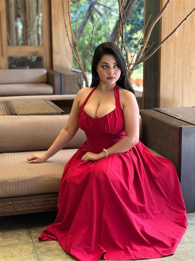 All I need is the red dress I’m wearing by @mumtahinaaa_