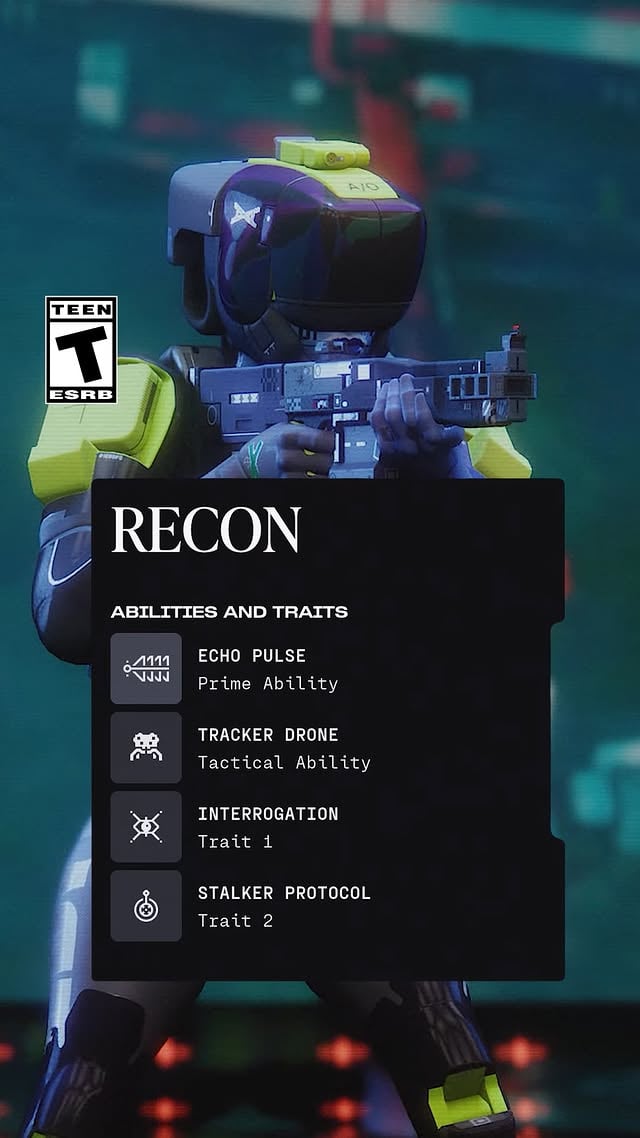 Ping and counter-ping 📡 Marathon's Recon Runner Shell uses echo pulses and holographic footsteps to track targets.
