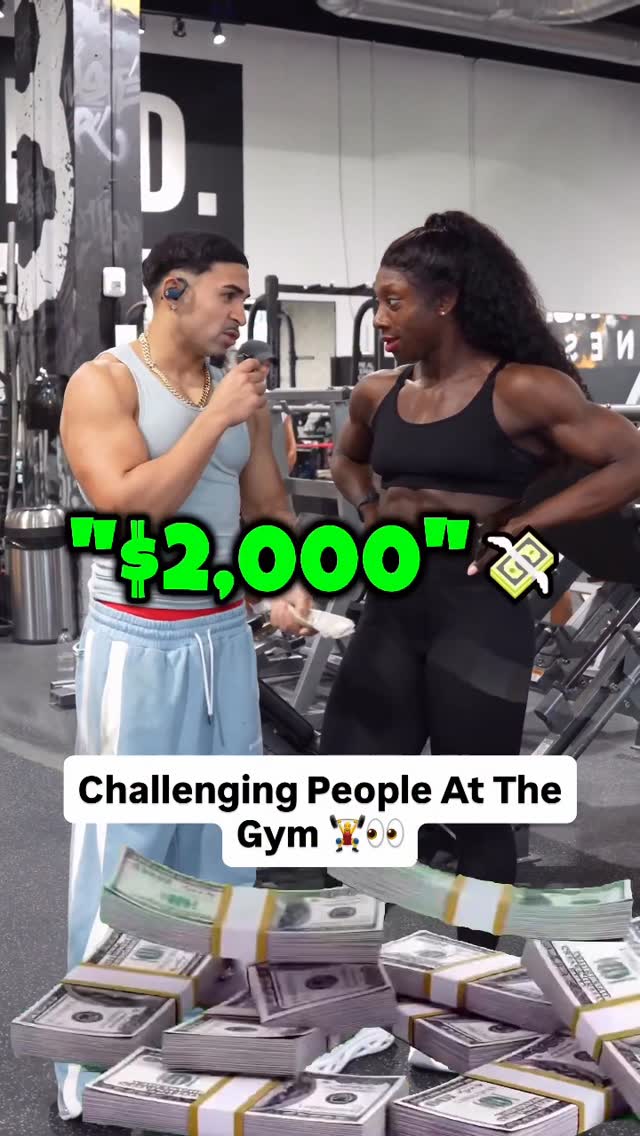 Strong Girl Takes Me To School 💀😳.....#gym #workout #fitness #reels by @tamikatfit