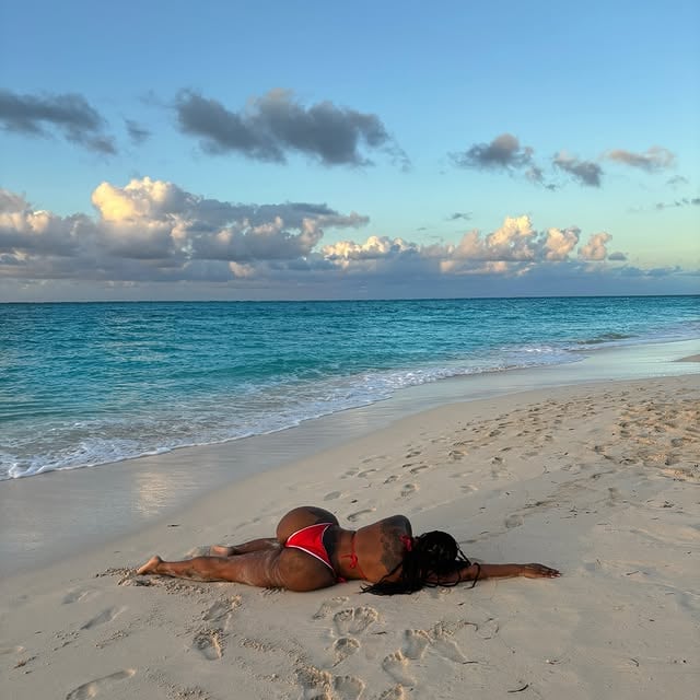 are you relaxing on vacation or partying every night 👀? by @ariannepoche
