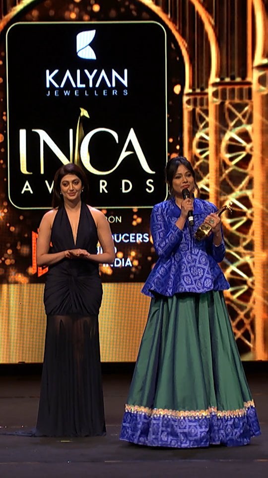 Caught between fear and feeling, her character holds onto something deeply human.In Bou Buttu Bhuta, Archita Sahu brings a tender strength, portraying a woman who feels deeply, yet stands firm when it matters. Her performance moves with honesty, making every emotion land with quiet impact.At #INCA2026, she is honoured for a role that adds heart and depth to the narrative.Because some characters don’t just go through the story.They make you feel every step of it.One Nation. One Celebration.#INCAAwards2026 #KalyanJewellers #ArchitaSahu #IndianCinema by @architasahuofficial