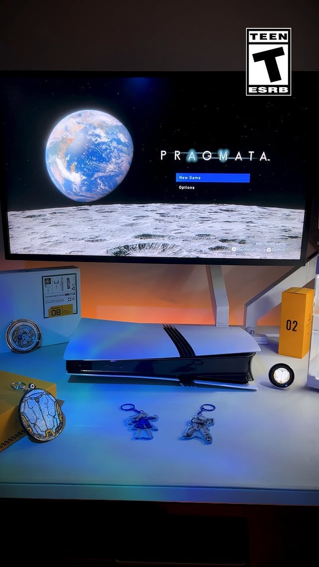Ready to hack and blast with Hugh and Diana? Pragmata is available now on PS5.