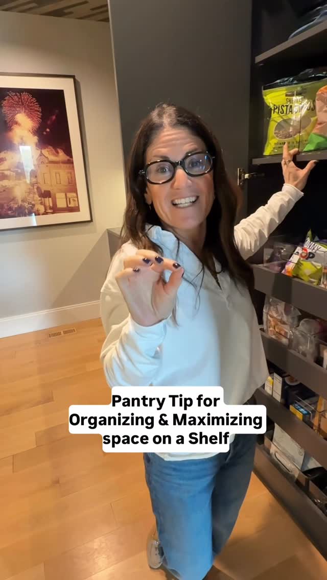 Deep drawers or shelves are sneaky space-wasters. This is one of my go-to fixes for making sure nothing gets lost in the back. For more like this join our 11-day challenge walks you through the whole home. Link in bio!! by @organizedetroit