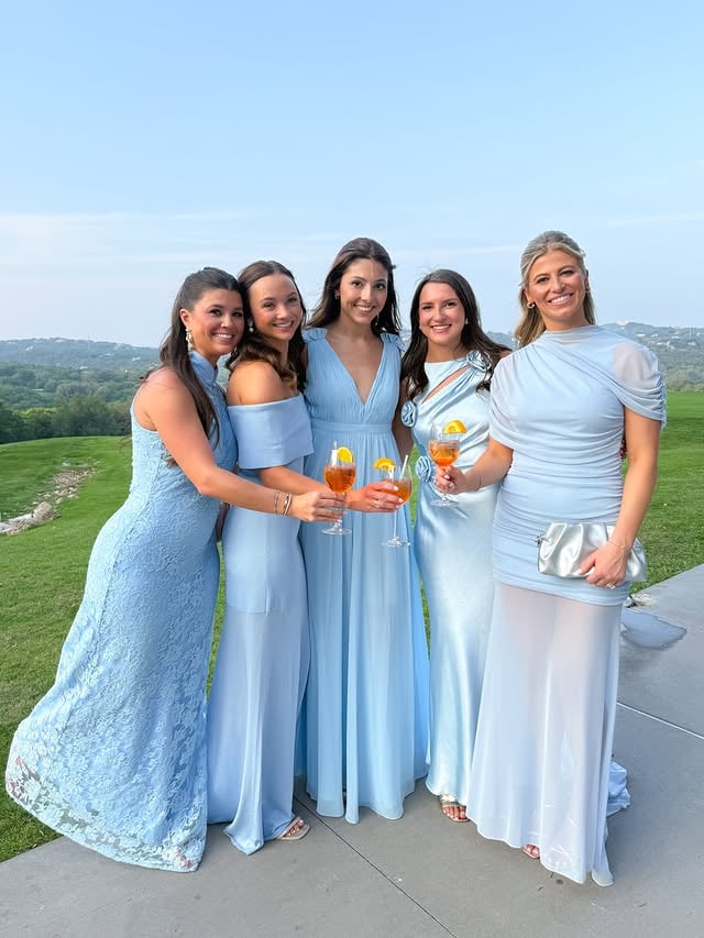 heart still SO full from celebrating the sweetest bride & getting a weekend all together🤍 love you, mrs. bonnette so much @mollie_nelson by @clairecouvsmith