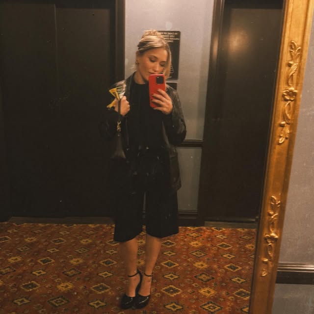 48 hours in NYC for @cbstv @georgieandmandycbs clutchin my Honees cough drops always. Not pictured massive snuggle sesh with my sweet @michaelhsurosen ❤️ New ep tomorrow don’t miss it! by @emilyosment