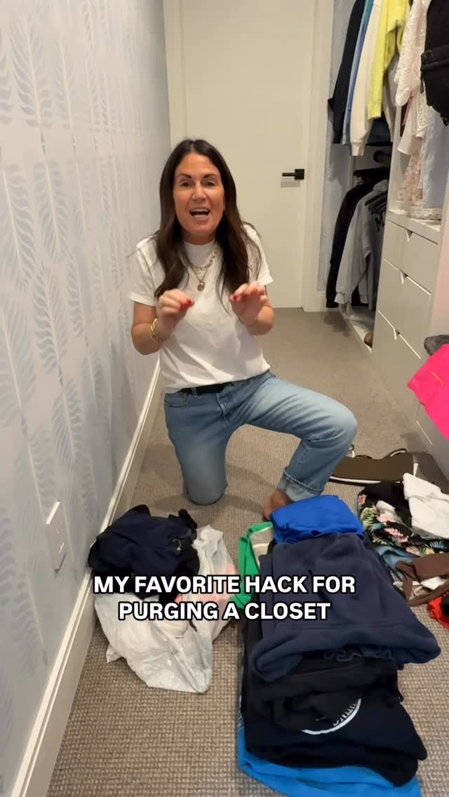 One of my favorite parts of an organizing session? The pile we’re not keeping. Letting go is the whole point, but I always want to know those clothes are actually going somewhere good.That’s why I started using @trashie . You fill a bag, send it off, and it stays out of a landfill. Simple as that. Comment link and I’ll send you discount code! #takebackbag #trashie #trashieambassador by @organizedetroit