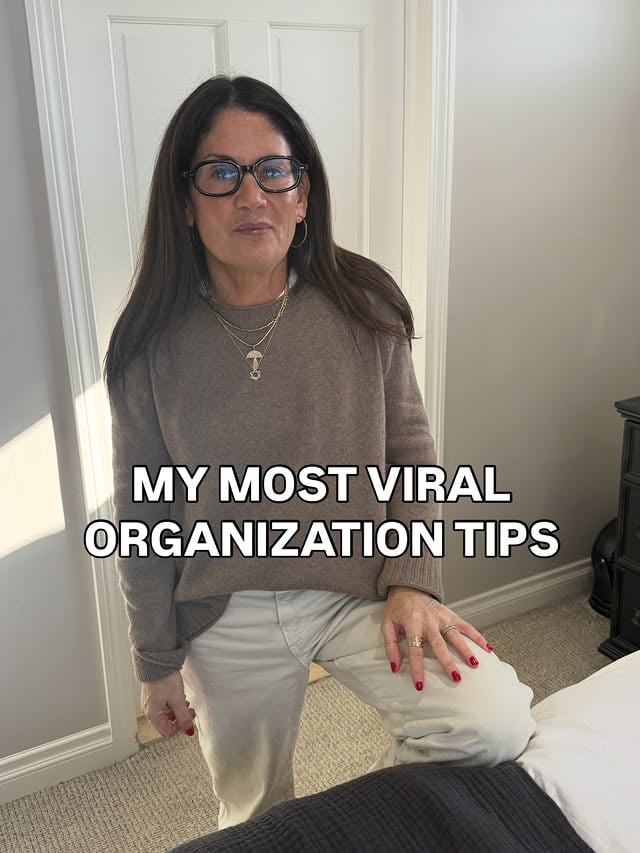 Years of organization tips. These are the ones that actually changed how my home runs, and my clients’ too. My 11-day challenge walks through every room in your house with even more tips like this. Link in bio! by @organizedetroit