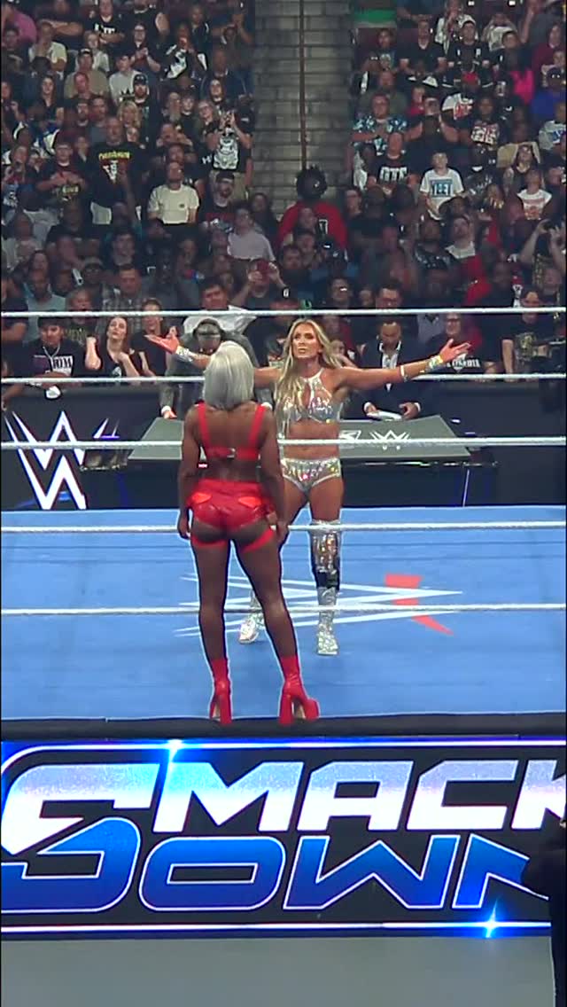 @charlottewwe wasn't fazed by @jadecargill 👀
