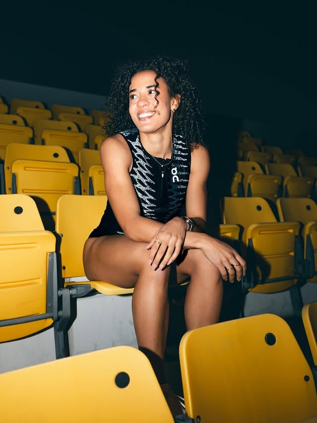 Soon it’s time for my outdoor season opener ☺️Running on Saturday at the @shanghaidiamondleague 🥳✨📸 : @mat.gartner by @ditaji.k
