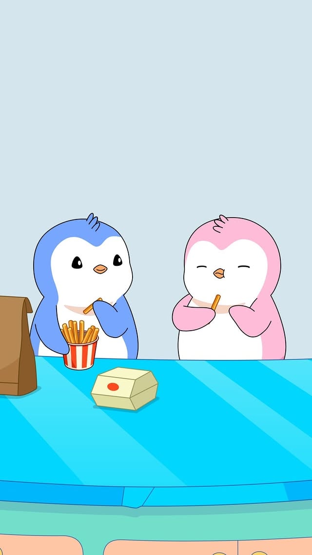That’s why I always get extra. 💙Follow @pudgypenguins for more! by @pudgypenguins