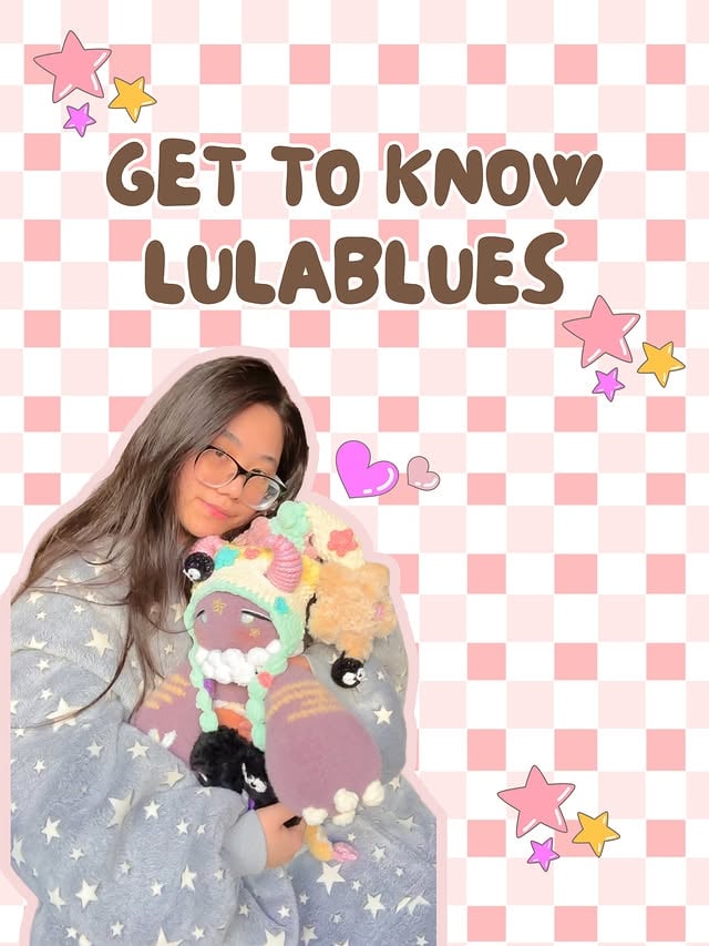 I have wanted to make this post for a long time, but I kept going back and forth on whether I should share this much in one place.Lulablues has grown a lot over time, and with more new faces finding this little corner, I wanted to finally sit down and introduce the heart behind it properly. Not just what I make, but why this universe exists, where the characters come from, and how much of my real life, emotions, memories, and imagination are carried into this world.Whether you found me through crochet, character designs, plushies, snail mail, or one of the little weird and magical things I share here, welcome. ❤️I hope this gives you a clearer look into the world I am slowly building, one story at a time and Thank you for reading, supporting, and being here. I hope you enjoy your stay in the Lulablues universe.Ps: all pictures are not picked by mistake 🤭#crochet #crochetplushies #lulablues by @lulabluesbyangell