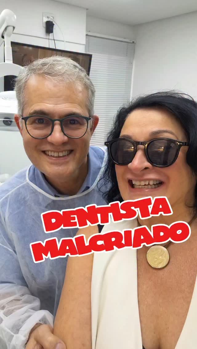 Além do @evandromattoso ser meu dentista e amigo há mais de 30 anos, ele ainda topa fazer os vídeos mais bobos comigo 😁🤪💙 by @taniagaidarji