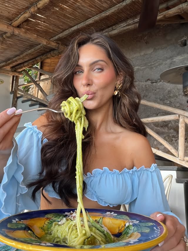 Bucket list moment 🦋 last night we watched my vlogs from years ago and I mention that one day I’d stay at @hotel_santa_caterina on the coast so this trip has felt extra special 🫶🏼All outfits linked on LTK but if you comment shop I’ll send you the ones included here too xxhttps://liketk.it/6djdv by @sophiemoulds