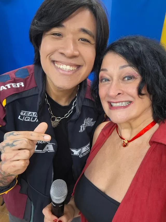 Tarde bem gostosa hoje na @paninipointfarialima comemorando o Goku Day 🧡 by @taniagaidarji