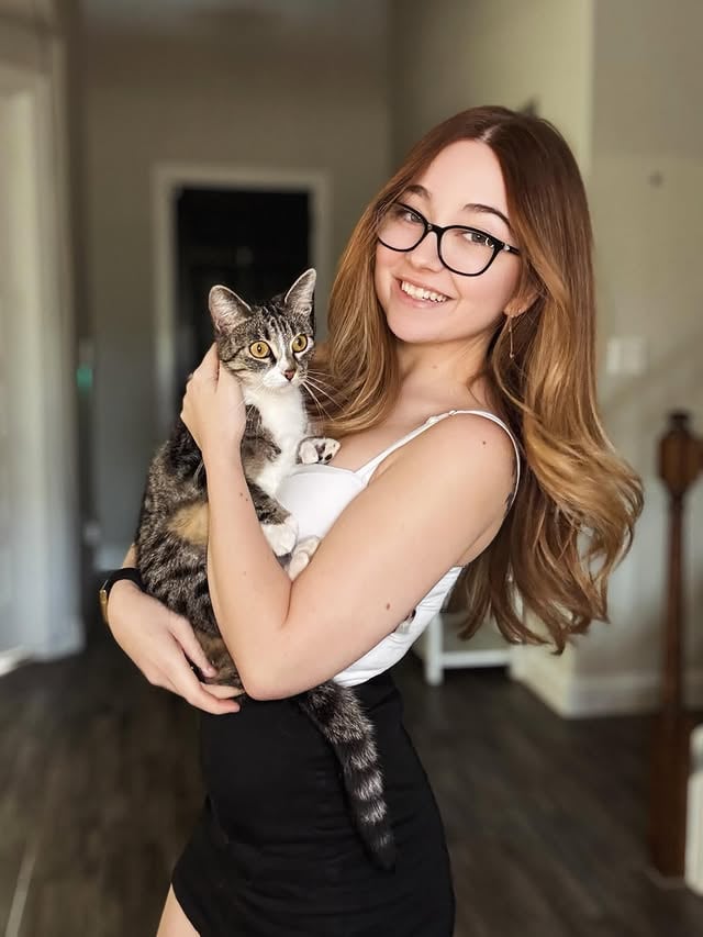 Morning Smiles, Kitty Cuddles, Pretty Outfits, and Playing Magic the Gathering with Friends!They're Teaching me The Way