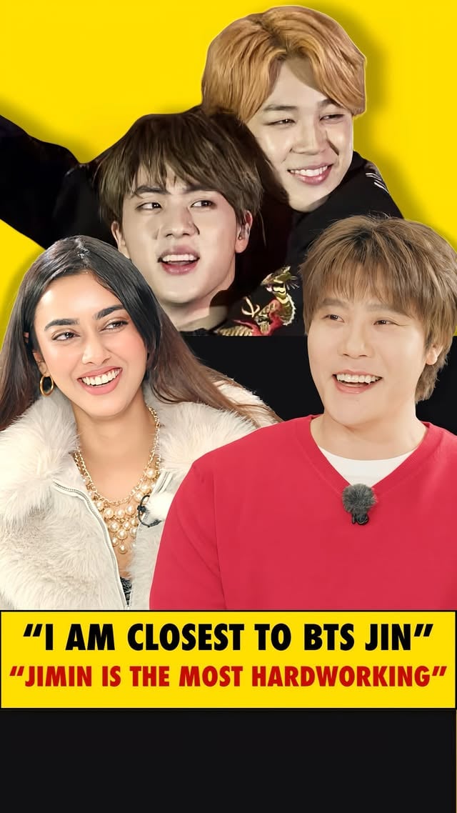 “I’m closest to BTS Jin, Jimin is the most hardworking” 💜Full episode with BigHit’s Lee Hyun just dropped on my YouTube channel! GO WATCH 🥳 Thank you BigHit Entertainment & HYBE Labels ❤️...KPOP, BTS, Talk Show, Indian YouTuber, Korean Music