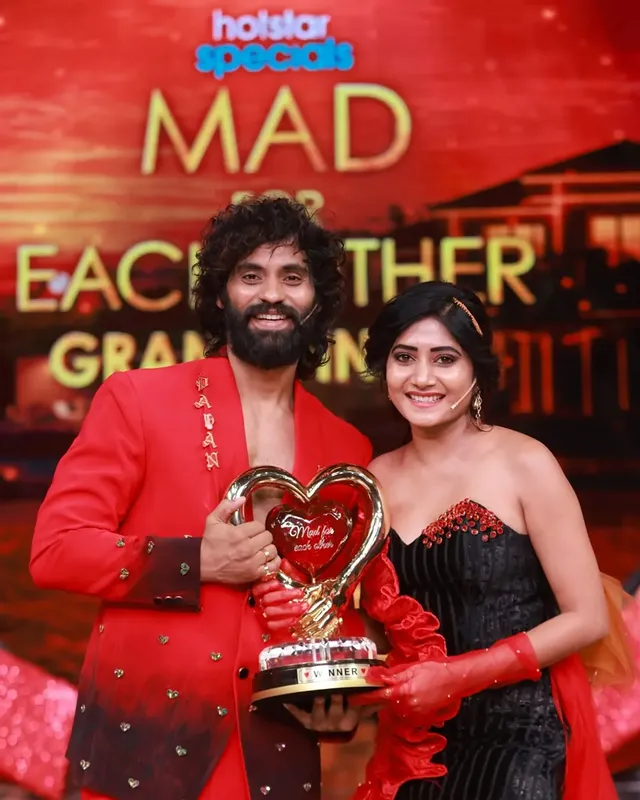 Congratulations to 'Mad for each other' winners.#congratulations #madforeachother #winner#starmaa #congrats by @telugu_celebritys