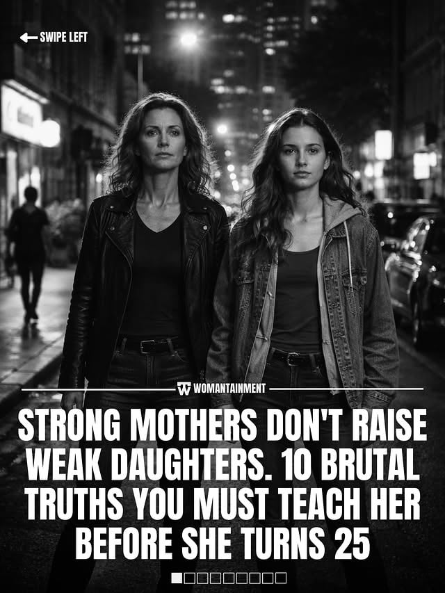 Have you ever wondered what truly prepares a daughter for the real world?Psychological research shows that parental modeling of independence, emotional regulation, and boundary-setting strongly influences long-term resilience and life outcomes.Strong mothers don’t raise perfect daughters they raise prepared ones.Follow @womantainment for daily motivational content that empowers the next generation of powerful women.#StrongMothers#RaiseHerStrong#WomenEmpowerment#MotherDaughter#Womantainment by @womantainment