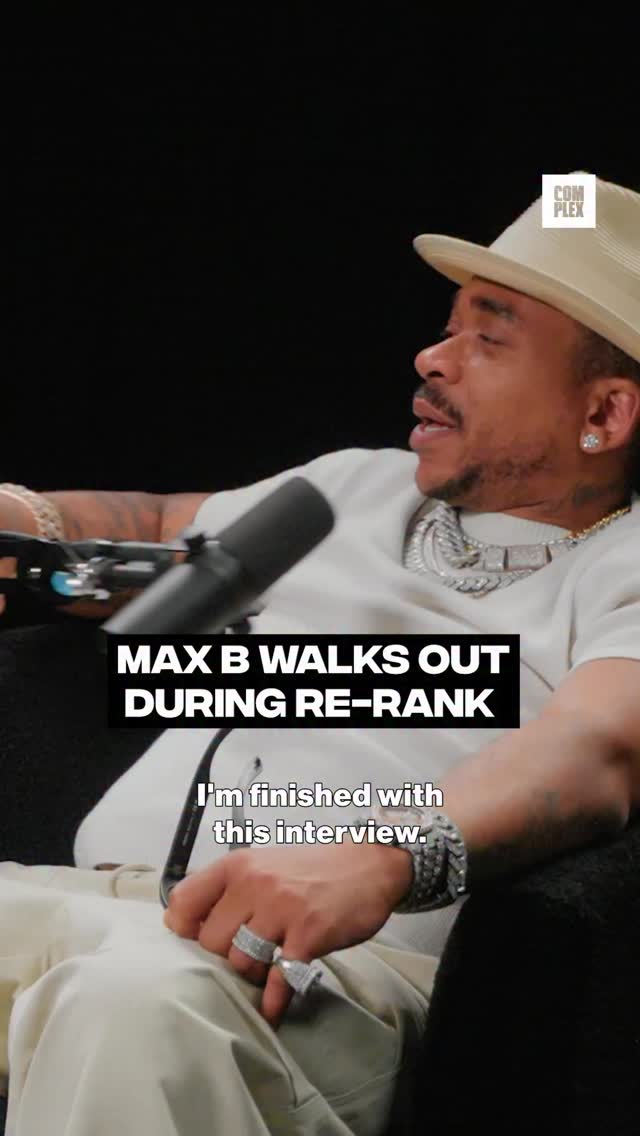 Max B was NOT having it 😭🫣Catch French Montana and Max B debate and rank the greatest NYC rappers of all time on the latest episode of #ReRank hosted by @saint.rozeLINK IN @complex BIO to watch the full episode 🔗 by @frenchmontana