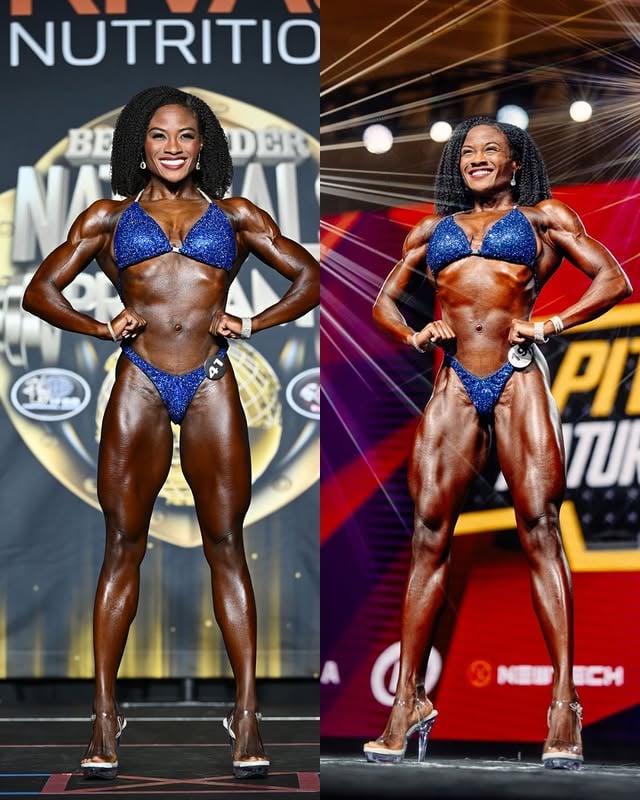 November 2025 → May 2026Same pose. Different physique.Not done yet.Coaching @tamikatfitness #figurecompetitor #naturalbodybuilding #npcfigure #bodybuildingprogress by @tamikatfit