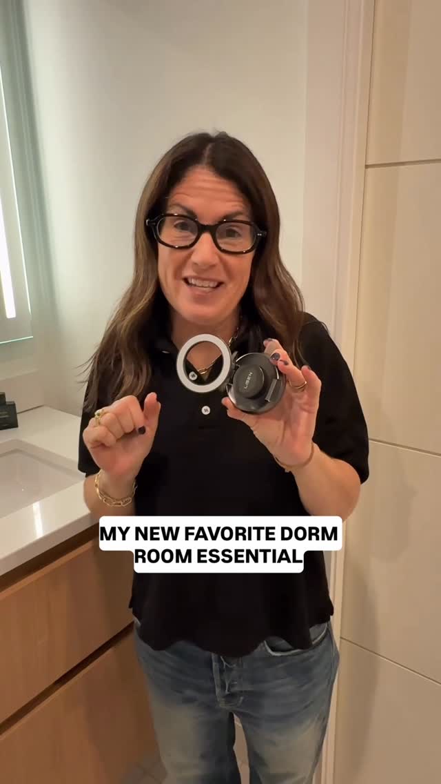 This is a dorm room essential that every college kid needs @lisentech . I’ve shown this phone mount so many times and it is such a great addition to a dorm for shooting content on social, FaceTimes, etc. And sticks to any flat surface. Comment LINK and I’ll send you the link, and use code LISENRBR for a discount! by @organizedetroit