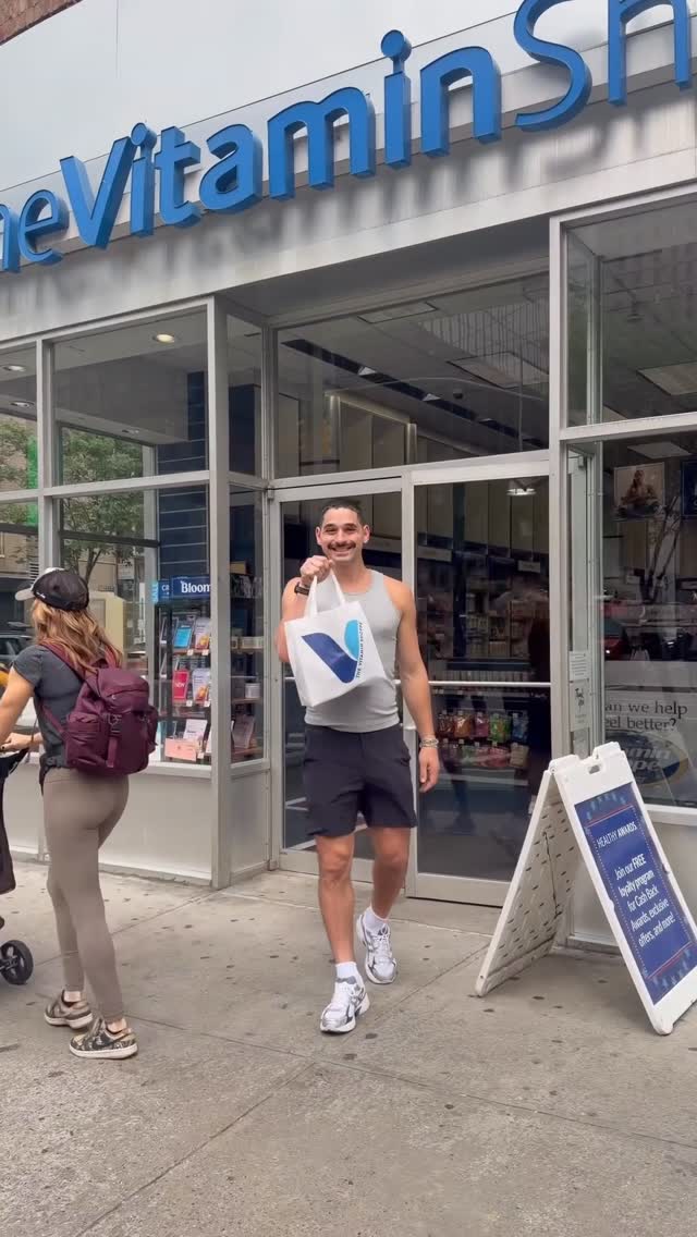 Thanks to the @vitaminshoppe for getting me race day ready. #TheShoppePartner by @alanbersten
