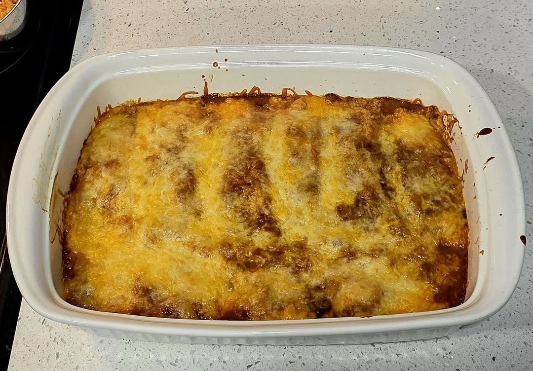 Cheese enchiladas, the couch and movies with the pups. Have a good night everyone... by @chrisgibsonfriends