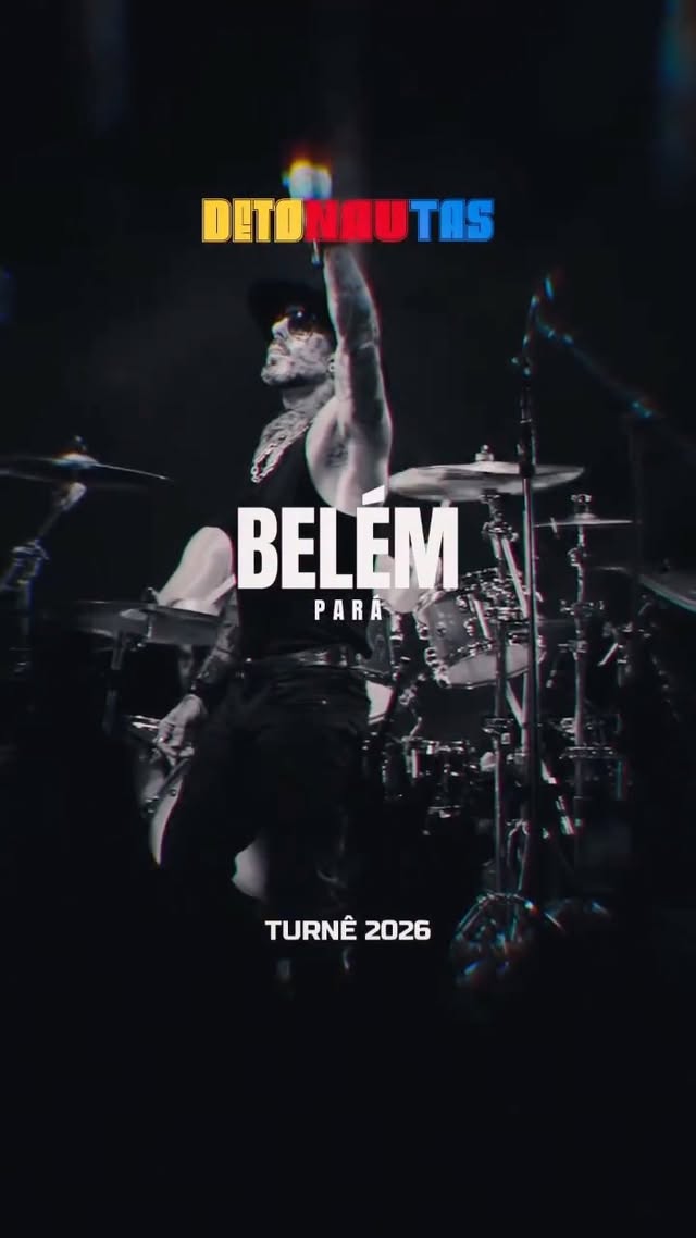 Belém, PA, vocês foram incríveis! 🔥Foi bom demais dividir essa noite com vocês no Luau Nabêra. Energia lá em cima e todo o carinho de vocês fez esse show ser ainda mais especial.Nosso muito obrigado a todo mundo que esteve com a presente e fez parte desse momento. Até a próxima! 🤘🎥: @wallyyguedes #Detonautas #Belém #Pará #LuauNabêra #RockBR by @ticostacruz