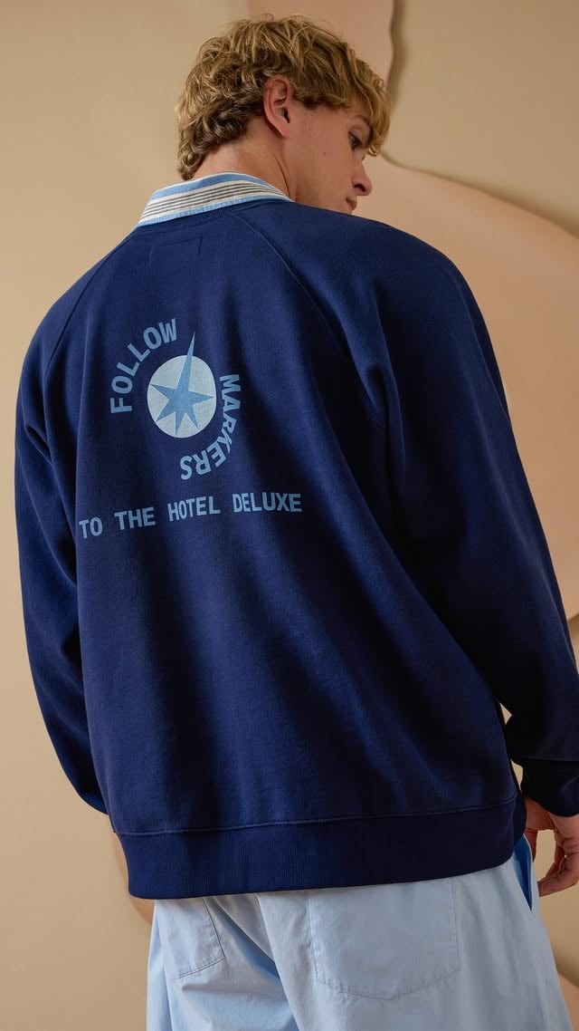 Ever wondered why we call our collection “Hotel Deluxe”?⁠⁠Our latest summer instalment is available now at your local stockist, in store and online at Universal Works.⁠⁠#UniversalWorks #SS26 #HotelDeluxe by @universal_works