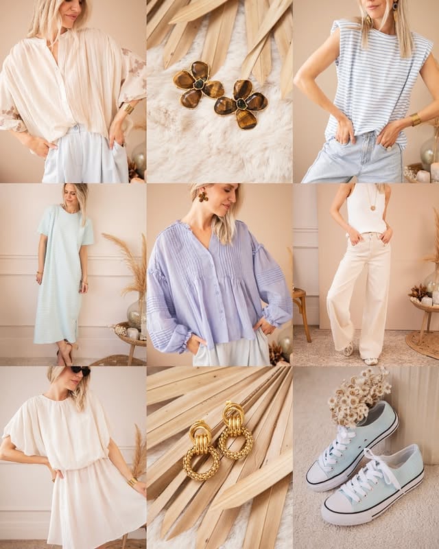 Soms hoef je niet te kiezen 🤭Een paar favorieten van het moment:☁️ zachte blauwtinten☁️ luchtige jurken☁️ fijne basics☁️ gouden details☁️ sneakers die overal bij passenEn het leukste? Je shopt ze momenteel met 25% korting tijdens onze Sunny Days actie ☀️✨Gebruik code SUNNYDAYS25 en geef je zomergarderobe wat extra liefde 🤍Welke zou jij meteen aan je winkelmandje toevoegen? ☀️🛍️✨ by @ellemillashop