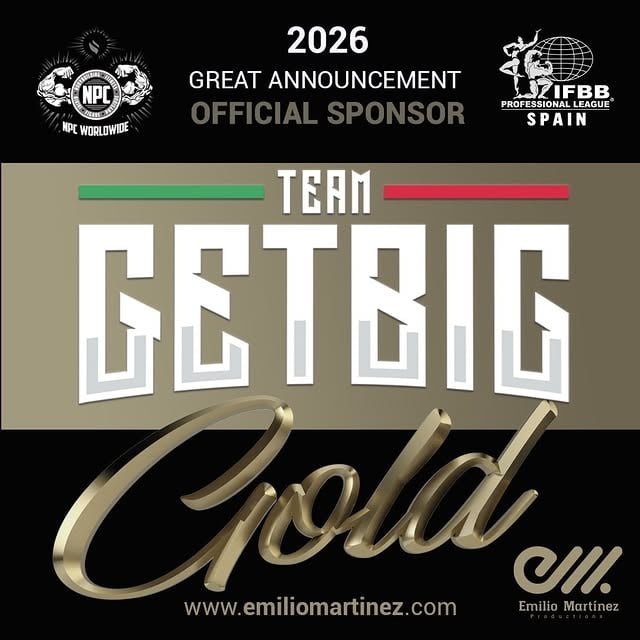 Nos enorgullece anunciar que @marcodambrosio_teamgetbig se incorpora como Coach Sponsor Gold Oficial para toda la temporada 2026.Agradecemos la confianza depositada en nuestro proyecto y su compromiso con el crecimiento del culturismo y fitness competitivo. Estamos convencidos de que esta colaboración aportará un gran valor a todos los atletas y eventos que formarán parte de esta temporada.¡Bienvenidos a la familia y gracias por acompañarnos en este ilusionante camino durante todo 2026! 💪🏆🔥#TeamGetBig #CoachSponsorGold #Temporada2026 #Bodybuilding #Fitness OfficialSponsor RoadToSuccess by @emproclassic