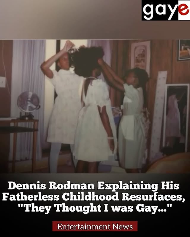#GayeSports — A seven-year-old ESPN documentary about NBA Hall of Famer Dennis Rodman is finding a new audience after resurfacing on ESPN platforms and social media in late May, sparking renewed conversations about the basketball icon’s childhood, identity and unconventional path to stardom.Originally premiering Sept. 10, 2019, as part of ESPN’s acclaimed “30 for 30” series, “Rodman: For Better or Worse” traces Rodman’s journey from a shy child in Dallas to one of the most recognizable and polarizing figures in sports history. Recent clips from the documentary have circulated widely online, introducing many viewers to revelations Rodman made about his upbringing and the questions he grappled with as a teenager.Among the moments drawing renewed attention is Rodman’s recollection that people often assumed he was gay because he spent most of his time with his mother and sisters and had few male friends growing up.The documentary also revisits stories Rodman has previously shared publicly, including memories of his sisters occasionally dressing him in girls’ clothing when he was young.......𝐑𝐞𝐚𝐝 𝐭𝐡𝐞 𝐅𝐮𝐥𝐥 𝐀𝐫𝐭𝐢𝐜𝐥𝐞 𝐚𝐭 𝐆𝐚𝐲𝐞𝐌𝐚𝐠𝐚𝐳𝐢𝐧𝐞.𝐜𝐨𝐦! 𝐓𝐚𝐩 🔗 —#𝐆𝐚𝐲𝐞𝐀𝐫𝐭𝐢𝐜𝐥𝐞 𝐖𝐫𝐢𝐭𝐭𝐞𝐧 𝐁𝐲: 𝐒𝐚𝐢𝐧𝐭 𝐓𝐫𝐞𝐲 𝐖. | 𝐒𝐭𝐚𝐟𝐟 𝐖𝐫𝐢𝐭𝐞𝐫 @sainttreyw by @gayemagazine