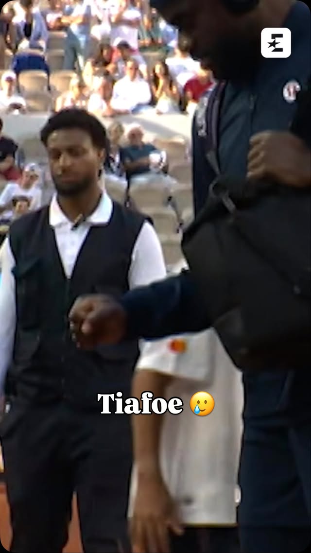 💔😅💔😅💔😅💔#Tiafoe #RolandGarros #Tennis