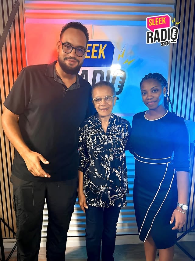 A special moment with @fae.ellington ❤️When Aunty Fae stopped by our studio, she shared a reminder that resonated with all of us: learning is a two-way street.The older generation has wisdom, experience and lessons earned over time, while the younger generation brings fresh ideas, new perspectives and innovation. When both generations listen to each other, everyone grows.Thank you, Aunty Fae, for pouring into the next generation and reminding us that knowledge is meant to be shared, not kept. 💫“Older people can learn from younger people and younger people can learn from older people.”#MorningMentions #SleekRadio93FM #AuntyFae #FaeEllington #KnowledgeIsPower by @1clauze
