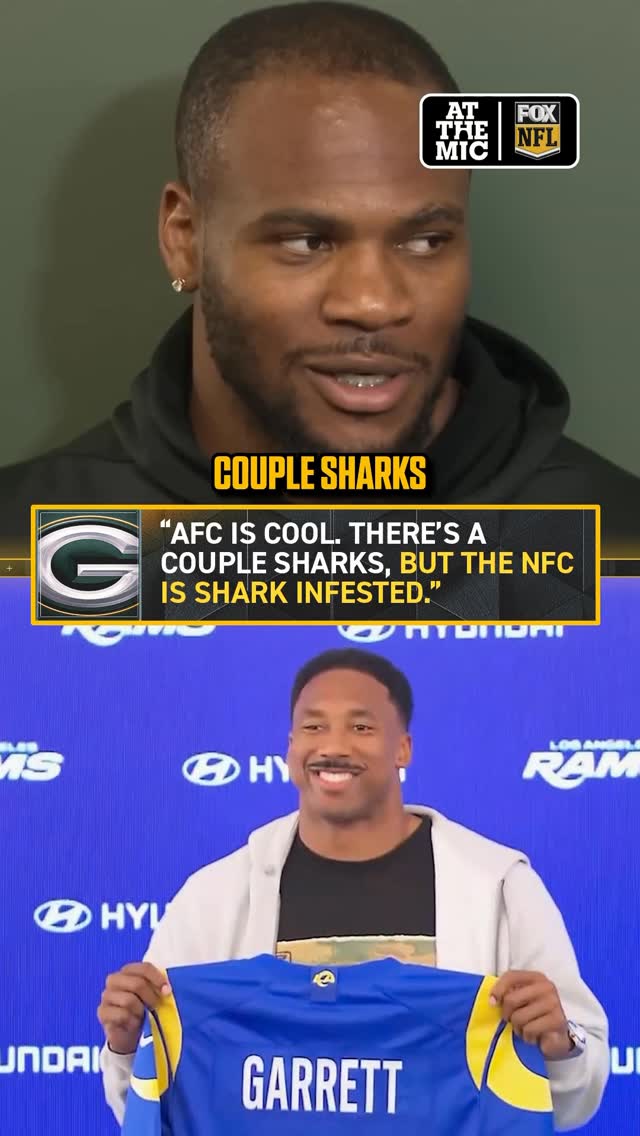 @_micahparsons11 is excited to have @flash_garrett in the NFC 😤(via @packers) by @nflonfox