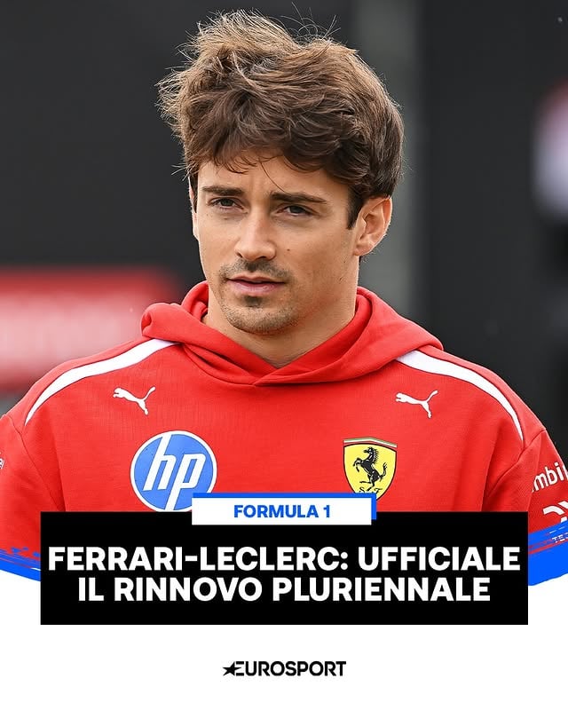 🔴 FERRARI-LECLERC AVANTI INSIEME: ACCORDO PLURIENNALE CON IL PILOTA MONEGASCO 🤝Charles Leclerc continuerà a vestire il rosso Ferrari anche negli anni a venire. La scuderia di Maranello ha infatti ufficializzato il prolungamento di contratto del pilota monegasco con un accordo pluriennale 🐎"Non potrei essere più felice di continuare questo percorso con la Scuderia Ferrari HP. Per me è sempre stata molto più di una semplice squadra. È il team che ho amato e di cui ho sognato di far parte fin da bambino, e dopo tutti questi anni è diventato una seconda famiglia. Insieme abbiamo vissuto momenti incredibili e altri più difficili, ma credo in questa squadra più che mai e sono profondamente grato di poter continuare a spingere fianco a fianco verso il nostro obiettivo comune: riportare il Mondiale a Maranello. Essere un pilota Ferrari è un sogno, ma anche una responsabilità che non do mai per scontata. Continuerò a dare tutto me stesso per riportare questo team dove merita, al vertice, per tutti a Maranello e soprattutto per i tifosi, la cui passione è il cuore pulsante di questa Scuderia" 🎙️#F1 #Formula1 #Ferrari #Leclerc