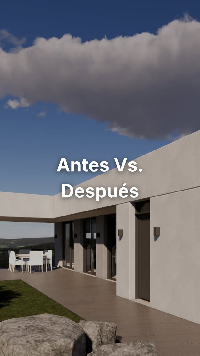 Esto es lo que te entregamos al diseñar tu casa 🏡1️⃣ Los planos 👉 Para que puedas entender cómo va a ser tu vivienda antes de construirla y tomar decisiones con más tranquilidad y seguridad.2️⃣ Los renders 👉 Para que puedas ver cómo va a quedar tu casa antes de construirla para imaginarte los espacios, materiales y acabados de forma mucho más realista.3️⃣ La maqueta 👉 Para que puedas ver y tocar tu futura casa a escala, haciéndote una idea más real de su diseño y volúmenes antes de construirla.¿Quieres ver el plano del modelo en el que está inspirada? Comenta “Plano” y te lo enviamos por privado.Arquitecto: @ximenezarquitectos Videógrafo: @lycaon.studio #plano #render #infografia #maqueta #antesydespues by @theconcretehome