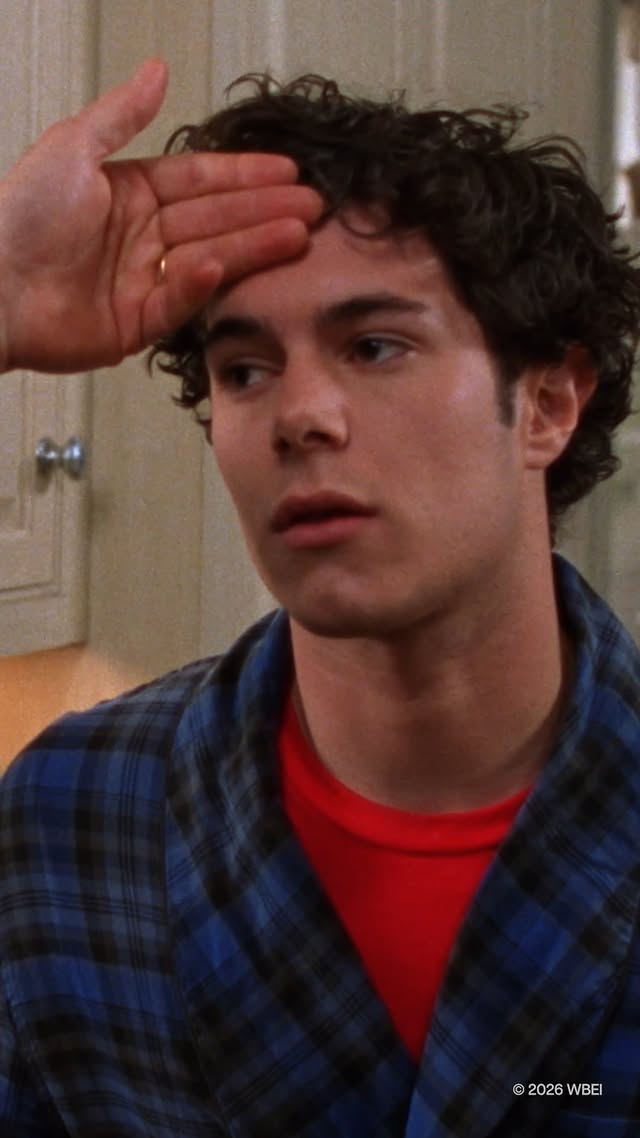 Seth Cohen gave a sick-day performance that no one was buying. 📺 The O.C. (Hulu on Disney+ for bundle subscribers)
