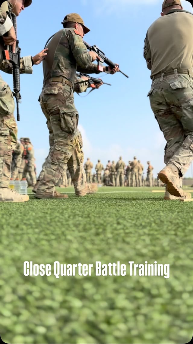 Air Force Special Warfare Close Quarter Battle training #zulu #afspecwar by @specialwarfaretw