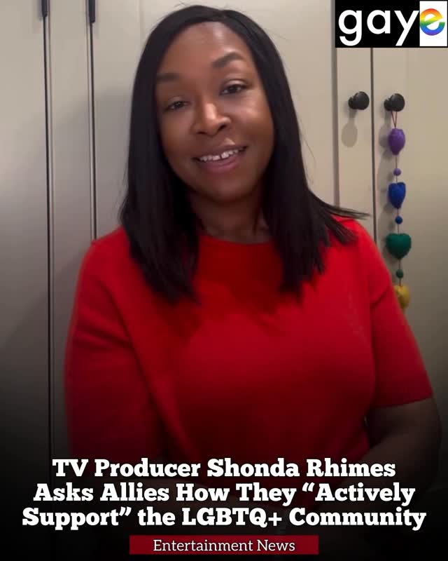 Shonda Rhimes with a question for #PrideMonth! 🌈💭The legendary screenwriter and TV producer took to social media to asks allies how are they actively supporting the LGBTQ+ community.Rhimes has been a longtime advocate for the queer community in Hollywood, having placed numerous gay & lesbian characters in her shows such How to Get Away with Murder, Scandal, Grey’s Anatomy, and most recently, Bridgerton on Netflix. In 2020, GLAAD honored her with the Golden Gate Award for increasing the visibility and understanding of the LGBT community.(Subscribe for more LGBT News & Exclusives at #GayeMagazine.com!) by @gayemagazine