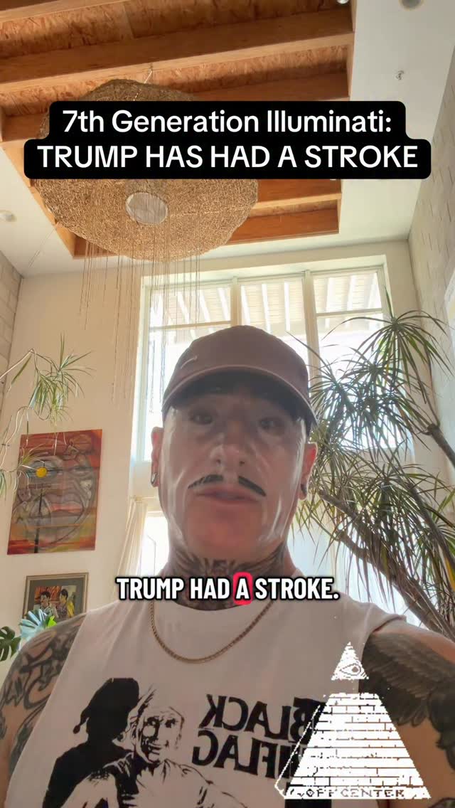 7th Generation Illuminati: TRUMP HAS HAD A STROKE #trump #MAGA #Potus #WhiteHouse #presidenttrump