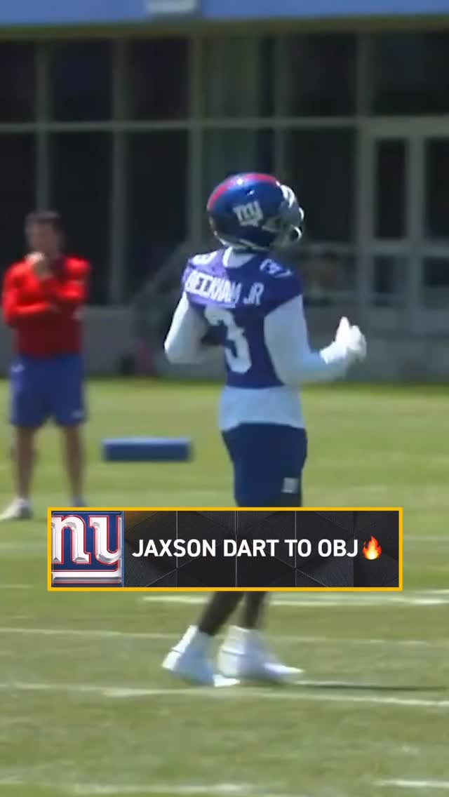 First look at @obj back on the field with the @nygiants 🔥(via @sny_giants) by @nflonfox