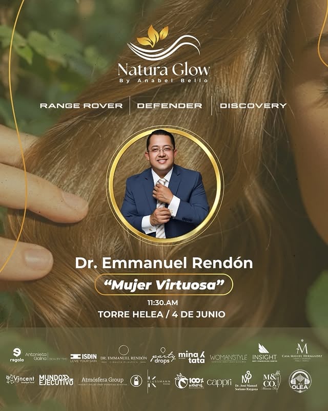 ✨Un encuentro que inspira, transforma y celebra el valor de la belleza interna y externa.Tendremos el honor de contar con la participación del Dr. Emmanuel Rendón que nos dará este espacio para reflexionar, aprender y fortalecer nuestro crecimiento personal y profesional. #NaturaGlow #MujerVirtuosa #Networking #DrEmmanuelRendón by @cirugiaplasticaenpuebla