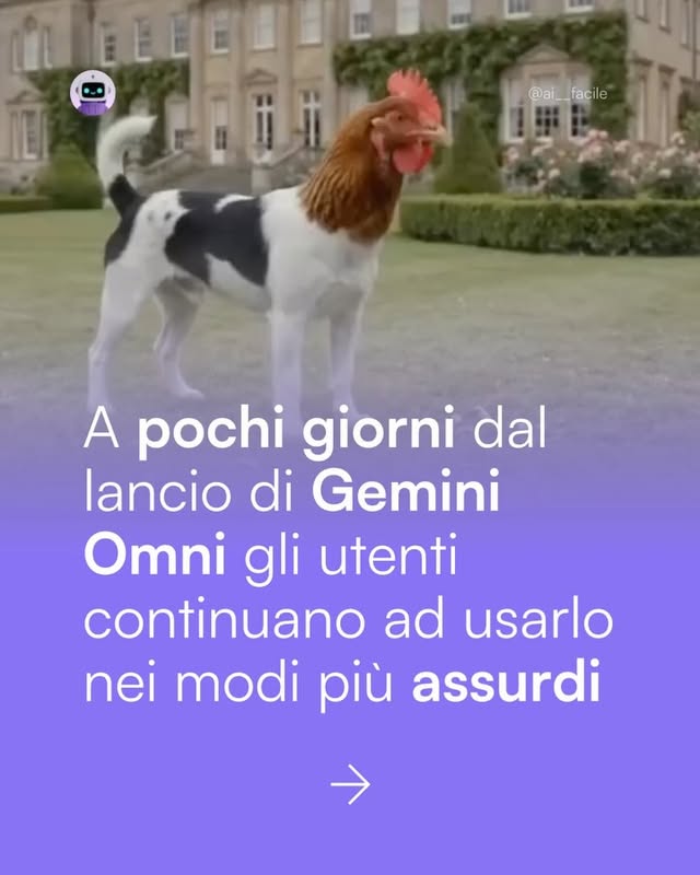 🤖 Il nuovo Gemini Omni di Google è pubblico solo da una settimana, e i creator lo stanno già spingendo ben oltre la semplice generazione di video.Il modello può ridisegnare intere scene, sostituire oggetti e cambiare le angolazioni della camera dentro a filmati che hai già girato.Genera inquadrature in soggettiva (POV) partendo da una sola immagine di riferimento, costruisce traiettorie da drone da un percorso disegnato a mano, ridipinge singoli oggetti lasciando intatto il resto dell’inquadratura, clona l’aspetto e la voce di una persona in un avatar personale, e traduce il parlato in altre lingue mantenendo la colonna sonora originale e rimodellando i movimenti della bocca per farli combaciare.Ogni modifica si concatena attraverso la conversazione, con personaggi, illuminazione e fisica che restano coerenti a ogni passaggio by @ai__facile