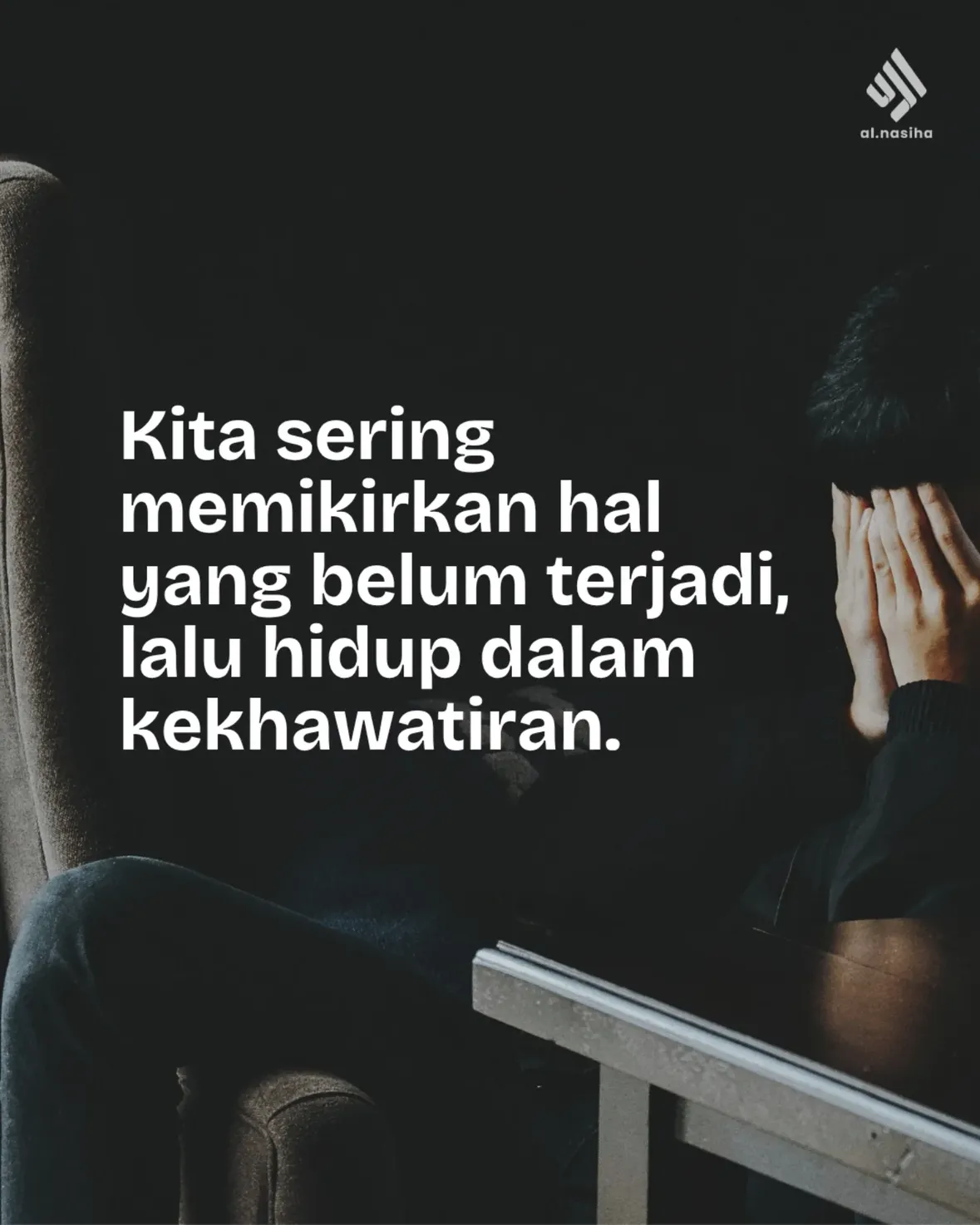 Sering kali kita lelah bukan karena apa yang terjadi.

Tapi karena terlalu banyak memikirkan
apa yang **belum tentu terjadi.**

Kita cemas tentang hari esok,
hingga lupa menjalani hari ini.

Padahal sebagian besar ketakutan kita
hanya hidup di kepala, bukan di kenyataan.

Kalau kamu sedang overthinking,
ingatlah: tidak semua yang kamu khawatirkan akan terjadi. 🤍

Komen **"TENANG"**
nanti minha kirim akses download e-book *Jeda yang Terjaga* ke DM kamu.

Dan jangan lupa **share** ke teman yang akhir-akhir ini terlalu banyak pikiran.

#overthinking #cemas #anxiety tawakal takdirAllah #renunganislami #katakataislami islamicreminder mentalhealthmuslim